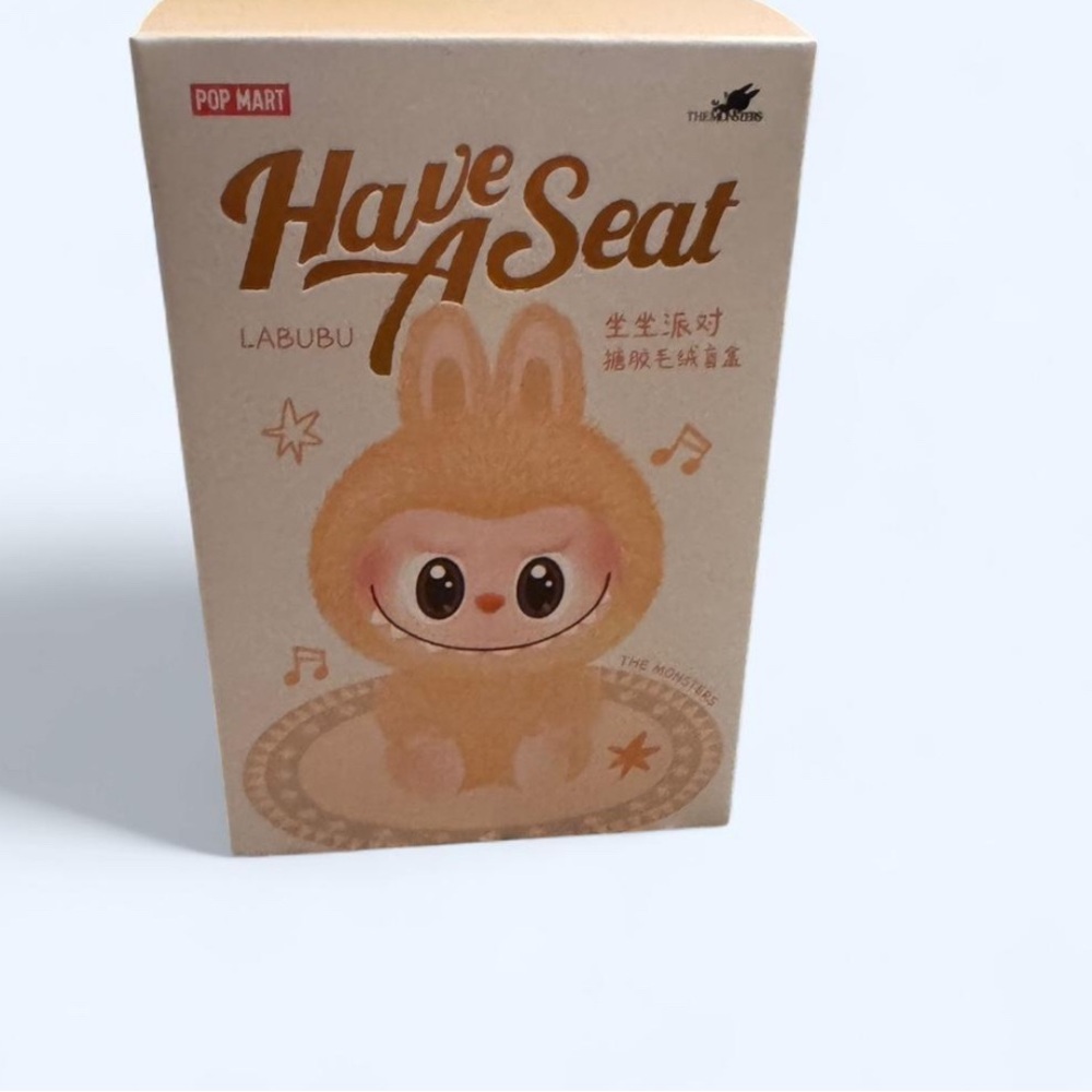 Pop Mart LABUBU Have A Seat Tan Toy